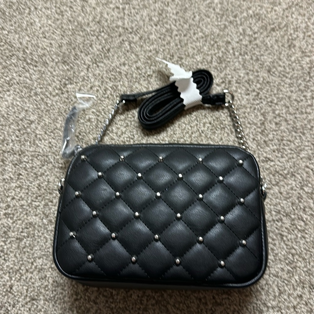 Rebecca Minkoff black studded crossbody
